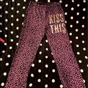 👖 Vintage VS I Only Sleep In PINK Sleep Pants 👖